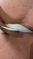 Moomamii's Panty Tease: Ebony MILF Masturbates