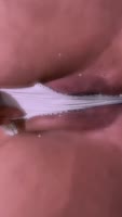 Moomamii's Panty Tease: Ebony MILF Masturbates