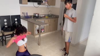 Julianapalvin's Step Sis Surprise: Amateur Latina Fucks Hard in Homemade Anal