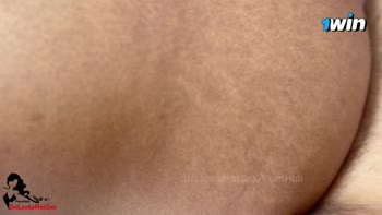 SriLankaHotSex's Step Fantasy Cumshot in Sister's Big Ass