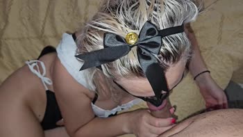 Audreywet's German Maid Seduces Stepson in Private Adventure