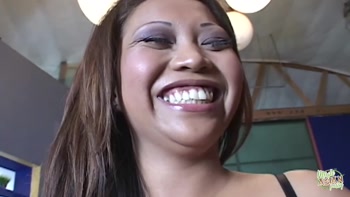 Ciera Lin's Sensual Trio: Petite Brunette Delights in Threesome