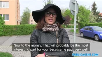 PublicAgent Fashion Student Fucks a Stranger