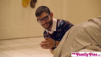 Angel Smalls - Step Sis Seduces with Step Mom's Freaky Christmas Gift