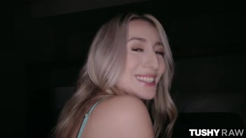 TUSHYRAW Sweet Sophia Gets Her Tight Little Ass Fucked Hard