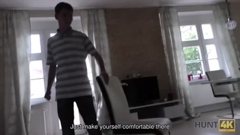 Hunt4K. Adventurous girl is happy to have sex for money in Prague