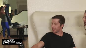 Megan Sage's Taboo Teen (18+) Seduction: Stepbro POV Blowjob