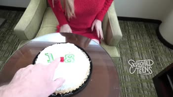 Petite Blonde Jessica Marie's Sexy 18th Birthday Debut