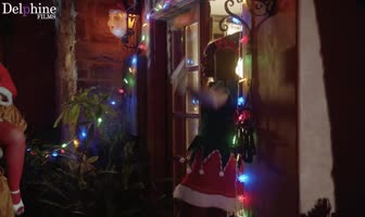 Santa's House of Orgy: Ana Foxxx & Friends Unleash Holiday Hustle