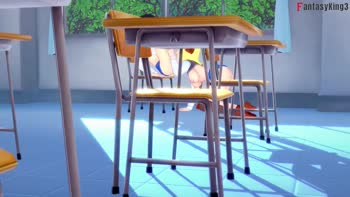 Fantasyking3 - Android 18's Sensual Seduction of Videl in Explicit Dragon Ball Zex