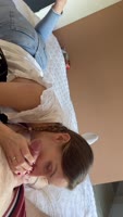 Morning Delight: Two Times Already! Blowing Him for That Last Droplet