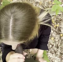 Monsieur O's Woodland Whispers: Blonde Beauty Takes BBC