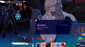 Cyberpunk Seduction: Blonde Babe's Street Fight Fantasies in HD
