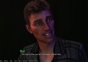 AVN Teller's Cheating Wife Confessions in Being A Dik Visual Novel