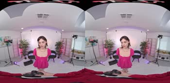Angel Windell's POV Blowjob & Hardcore Frenzy in Virtual Reality
