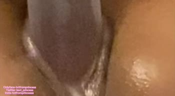 Txtfromprincess' Sultry Dildo Ride Close Up