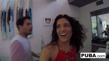 Victoria Voxxx - Stepbrother's Hot Tinder Date Turns into Steamy Stepsister Fuck