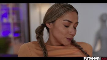 Veronica Leal's Futanari Frenzy: Colombian Cream Pie Delight