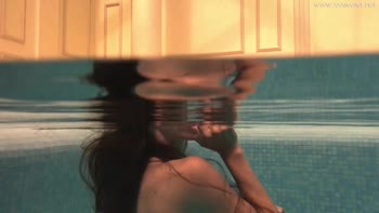 Stephanie Moon's Underwater Seduction: A Petite Russian Babe's Outdoor Delight