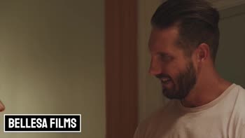 Quinton James Fucks Aila Donovan's Shaved Pussy in a Steamy Brunette Affair