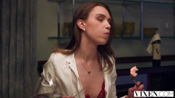 VIXEN Sexy Besties Turned Rivals Ashby Winter And Elena Vedem Compete For Hot Chef's Cock