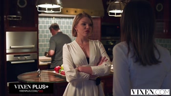 VIXEN Sexy Besties Turned Rivals Ashby Winter And Elena Vedem Compete For Hot Chef's Cock