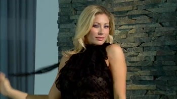 Hot and beautiful blonde with huge boobs does erotic fuck with hot guy