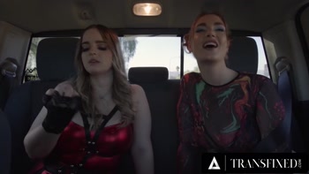Femdoms Pickup Trans For Some Fun In A Sex Dungeon