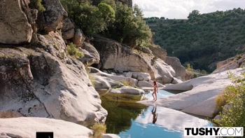 TUSHY Feisty Redhead Audrey Reid Puts Her The Test In Passionate Outdoor Anal Adventure
