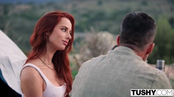 TUSHY Feisty Redhead Audrey Reid Puts Her The Test In Passionate Outdoor Anal Adventure