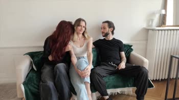 Madelaine Rousset - French Goddesses Share a Lucky Lover in Explicit Threesome