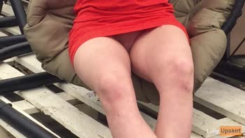 Lol Upskirt's Risky Miniskirt Mall Tease