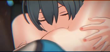 Sweetlife060's Romantic Anime Adventure: Brunette Beauty in Passionate Love