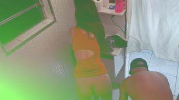 renatasurtada - Renata Surtada's Wild Bathroom Bash in Public