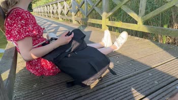 AlexSanderOfficial - Alex's Lakeside Surprise: Public Handjob & Masturbation