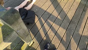 AlexSanderOfficial - Alex's Lakeside Surprise: Public Handjob & Masturbation