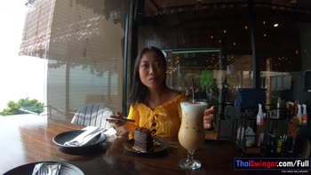 Thai Cutie's POV Blowjob with Big Cock - Amateur Teen (18+) Girlfriend