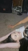 Thedownandkinky's Sultry Latina Seduction: Sucking Boobs & Cock