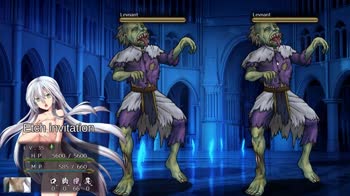 Magical Girl Seduction: Two Zombies Attack Cute Blondie