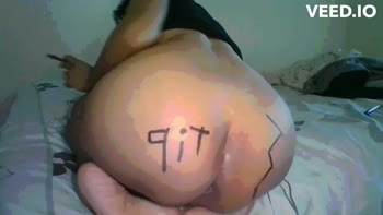 boricualovenyc - Tattooed Ebony Goddess Strips Down to Her Sensual Onion Booty