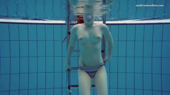 Underwater Seduction: Liza's Petite Delight