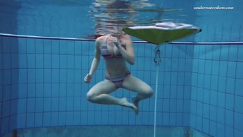 Underwater Seduction: Liza's Petite Delight