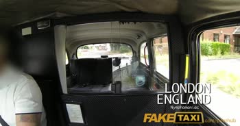 British Brunette's Steamy Faketaxi Surprise