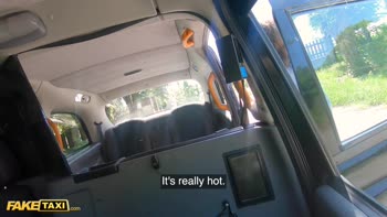 Cute Canadian Babe Strips Off in Fake Taxi for a Huge Cock Creampie