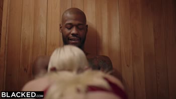 Blonde Bombshell Craves BBC: Sister's Boyfriend Delivers
