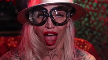 Kitt Jones Gets So Horny In Her Bunker She Uses A Powerful Machine On Her Pussy!