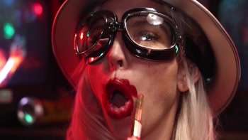 Kitt Jones Gets So Horny In Her Bunker She Uses A Powerful Machine On Her Pussy!