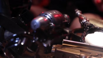 Kitt Jones Gets So Horny In Her Bunker She Uses A Powerful Machine On Her Pussy!