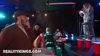 REALITY KINGS - Evelin Stone es Up The Poetry Slam With Sneaky Sex And A Cum-Filled Face
