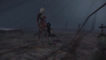 Goth Seduction: Futa ZER0_3D Unleashes Pleasure on Punk Girl